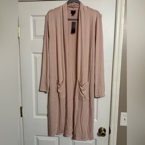 Worthington Women's Cardigan in Blush Pink
